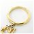 Louis Vuitton Louisette Signature Ring Golden - Ansicht 4