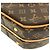 Borsa Petite Boite Chapeau Monogramma Louis Vuitton Marrone - vista 3