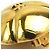 Orecchini in metallo dorato Chanel Coco Mark D'oro - vista 10