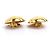 Orecchini in metallo dorato Chanel Coco Mark D'oro - vista 7