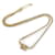 Céline Collar Celine Triomphe Dorado Azul claro  - vista 2