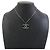 Collana in metallo gunmetal con il logo Coco di Chanel Metallico - vista 11