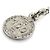 Collana in metallo gunmetal con il logo Coco di Chanel Metallico - vista 6