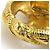 Orecchini a clip in metallo dorato Chanel Coco Mark per donne D'oro - vista 10