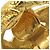 Orecchini a clip in metallo dorato Chanel Coco Mark per donne D'oro - vista 12
