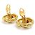 Orecchini a clip in metallo dorato Chanel Coco Mark per donne D'oro - vista 4