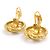 Orecchini a clip in metallo dorato Chanel Coco Mark per donne D'oro - vista 5