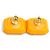 Orecchini in resina dorata e metallo Chanel D'oro Giallo - vista 5
