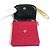 Pochette Miniatura Matelassé Logo CC Vintage Coco di Chanel Rosso D'oro - vista 10