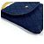 Vintage Coco Mark Matelassé Mini-Handtasche von Chanel Marineblau - Ansicht 5