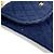Vintage Coco Mark Matelassé Mini-Handtasche von Chanel Marineblau - Ansicht 6