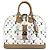 Louis Vuitton Monogramm Multicolor Alma GM Tote-Handtasche Weiß