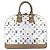 Louis Vuitton Monogramm Multicolor Alma GM Tote-Handtasche Weiß - Ansicht 2