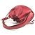 Borsa a Spalla Mainjoir con Frange e Pompon di Hermès Rosso - vista 7