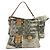 Borsa Posty in Patchwork di Denim Monogram Louis Vuitton Marrone Nero