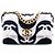 Chanel Bianco Medio Stampato Sete 19 Flap