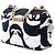 Chanel Bianco Medio Stampato Sete 19 Flap - vista 2
