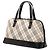 Borsa in tela Nova Check beige di Burberry - vista 2