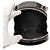 Borsa rotonda in vernice nera Chanel As Earth Nero - vista 4