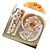Spilla a spillo Chanel placcata in oro con strass No 19