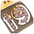 Spilla a spillo Chanel placcata in oro con strass No 19 - vista 5