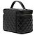 Borsa Vanity in Pelle di Agnello Trapuntata Nera CC di Chanel Nero - vista 2
