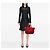 Chanel Rote Mittelgroße Gequiltete Nylon Coco Cocoon Tasche - Ansicht 7