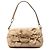 Borsa a tracolla Nadja Rose in pelle marrone di Saint Laurent Beige