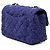 Chanel Blue Mini Rectangular Classic Tweed Single Flap - view 2