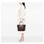 Louis Vuitton Borsa Neverfull MM Damier Ebene Marrone - vista 7