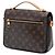 Pochette Metis Monogram Marrone Louis Vuitton - vista 2