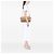 Chanel Marrón Jumbo Acolchado de Cordero Coco Rain Flap Castaño Caqui - vista 7