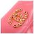 Billetera Tri-Fold Chanel 19 Línea AP0954 Rosa - vista 5