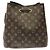 Néonoé Borsa a Spalla Neo Noé MM Monogramma Louis Vuitton Marrone Nero - vista 2