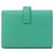 Cartera Bearn Combination de Hermès en cuero Epsom verde - vista 2