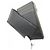 Tarjetero con monedero Loewe Pebble Slider Negro Caqui - vista 8