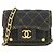Borsa in denim Chanel AP3349 Nero