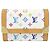 Louis Vuitton Multicolor Coin Purse White Multiple colors