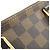 Borsa a mano Damier Alma PM Louis Vuitton Marrone - vista 5