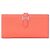 Cartera Soufflé Bearn de Hermès Rosa Roja