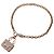 Constance Bracciale charm in oro rosa Hermès D'oro