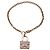 Constance Bracciale charm in oro rosa Hermès D'oro - vista 2