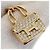 Constance Bracciale charm in oro rosa Hermès D'oro - vista 7