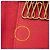 Portachiavi Monogram Empreinte Rosso Louis Vuitton - vista 9