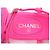 SCARPE CHANEL INFRADITO LOGO CC 37 SANDALI CC CUORE IN PELLE ROSA FLUO - vista 10