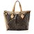 Louis Vuitton Monogram Canvas Palermo PM Tote Braun