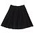 Autre Marque Falda plisada negra de viscosa Azul oscuro
