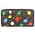 Cartera Zippy Monogram Louis Vuitton M81864 Castaño