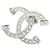 Timeless Spilla Pin ABA338 di Chanel Argento