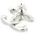 Timeless Spilla Pin ABA338 di Chanel Argento - vista 2